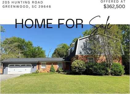205 Hunting Rd., Greenwood, SC 29649