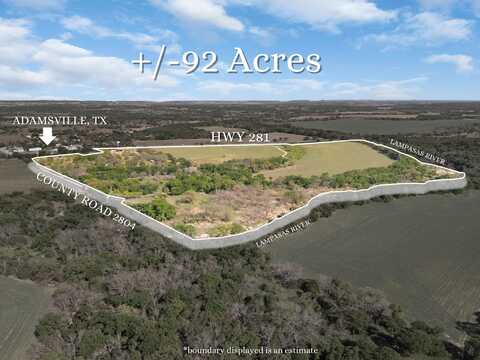 92 Acres N US Highway 281, Lampasas, TX 76550