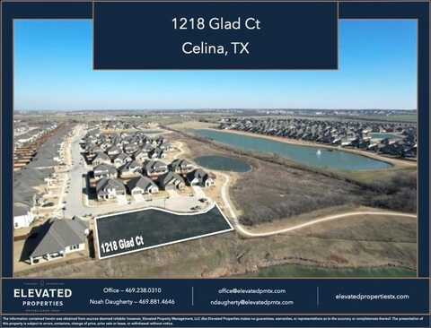 1218 Glad Court, Celina, TX 75009