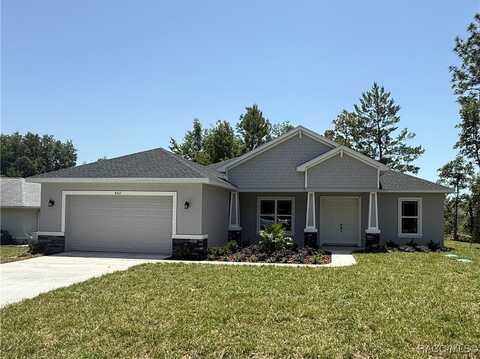 8102 N Voyager Drive, Citrus Springs, FL 34433