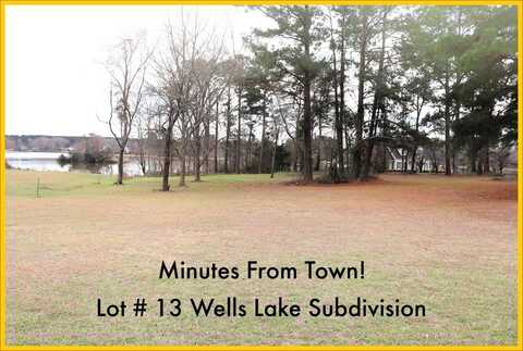 Lot #13 Lakeview Dr., Cordele, GA 31015