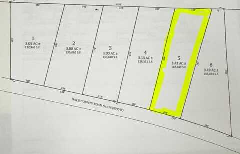 Lot 5 Dale County Rd 576, Headland, AL 36345