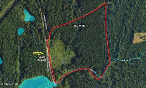 Hunter Creek Road, Charleston, MS 38921