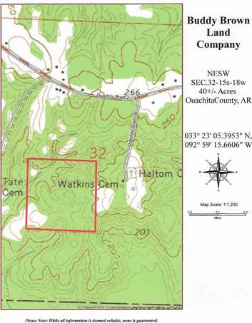 00 Off Ouachita County Rd 140, Stephens, AR 71764