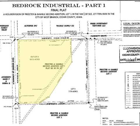 1001 S Downey St, WestBranch, IA 52358