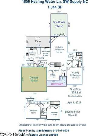 1856 Healing Water Lane SW, Supply, NC 28462