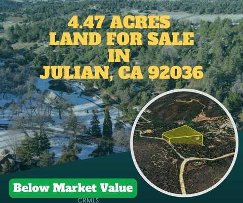 0 Julian Estates, Julian, CA 92036