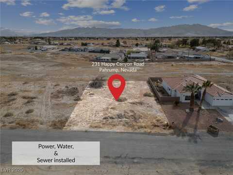 231 Happy Canyon Road, Pahrump, NV 89048