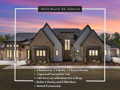 4424 Moulin Road, Edmond, OK 73034
