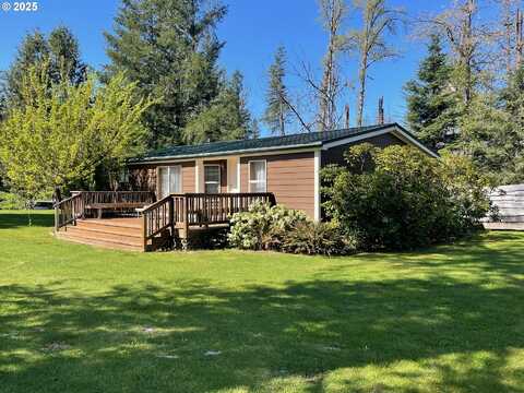 91589 DEARBORN ISLAND RD, Blue River, OR 97413