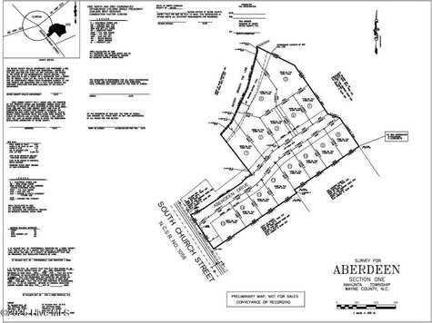 Lots 1- 15 S Church St., Eureka, NC 27830