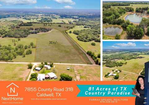 7855 County Road 318, Caldwell, TX 77836