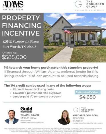 13645 Sweetwalk Place, Fort Worth, TX 76008