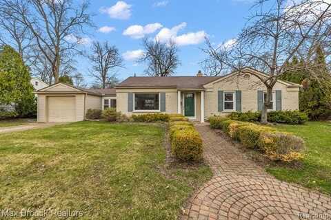 1971 Pembroke Road, Birmingham, MI 48009