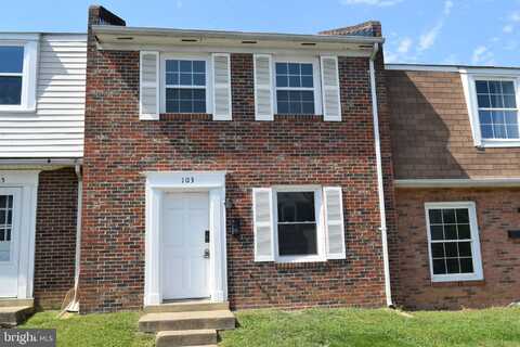 103 HUGHEY COURT, FREDERICKSBURG, VA 22401