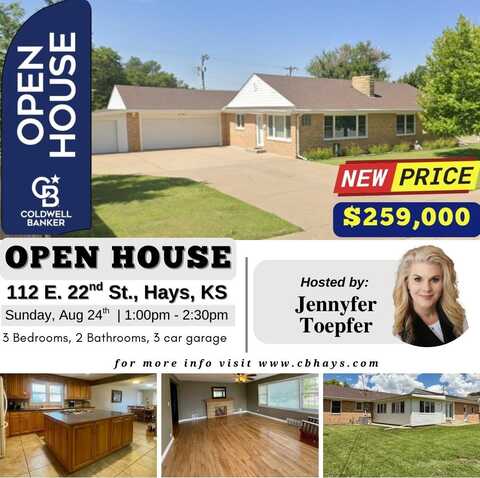 112 E 22nd, Hays, KS 67601