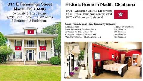 311 E Tishomingo Street, Madill, OK 73446