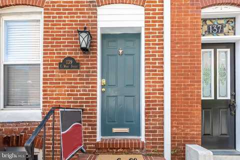 139 E WEST STREET, BALTIMORE, MD 21230