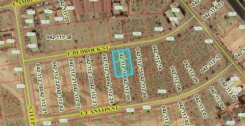 2581 E Bedrock Street, Pahrump, NV 89048