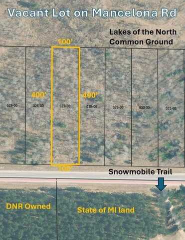 Tbd Mancelona Road, Mancelona, MI 49659