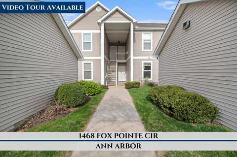 1468 Fox Pointe Circle, Ann Arbor, MI 48108