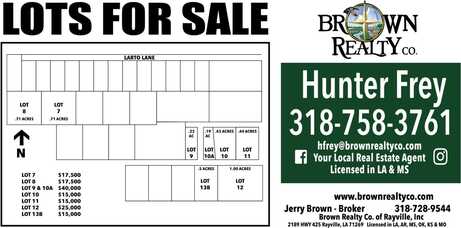 TBD Cassels acres rd, Jonesville, LA 71343