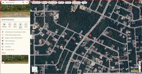8549 N RONDA Drive, Citrus Springs, FL 34434