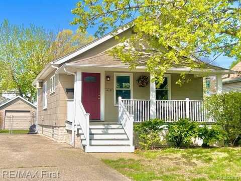 419 N GAINSBOROUGH Avenue, Royal Oak, MI 48067