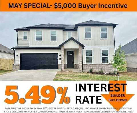 5906 SW Coywolf ST, Bentonville, AR 72713