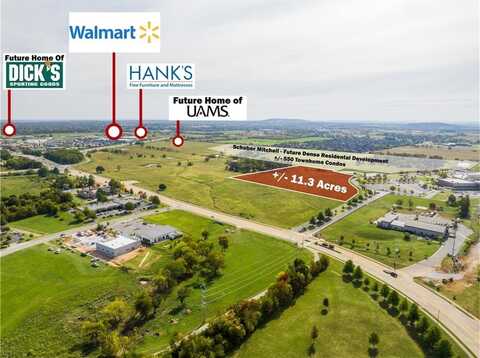11.3 AC W Pleasant Grove RD, Rogers, AR 72758