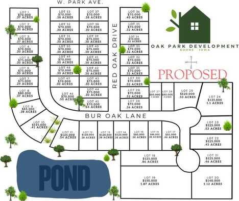 Lot # 32 Oak Park, Boone, IA 50036
