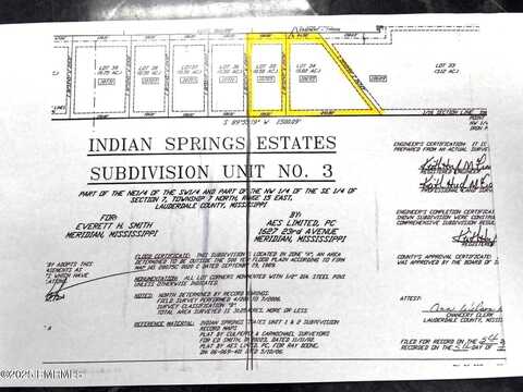 Indian Springs Estates, Collinsville, MS 39325