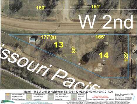1165 W 2nd, Hoisington, KS 67544