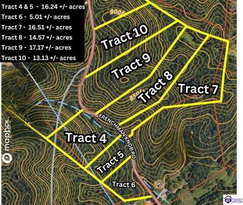 TRACT 7 Frenchman Knob Road, Munfordville, KY 42765