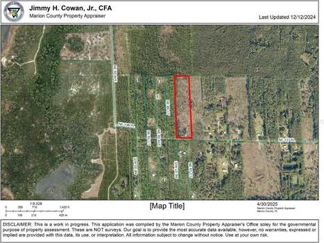 NE 137TH PLACE, CITRA, FL 32113