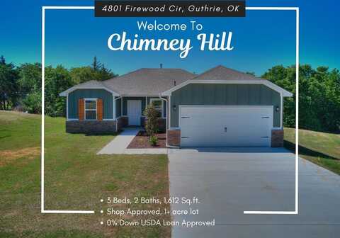 4801 Firewood Circle, Guthrie, OK 73044