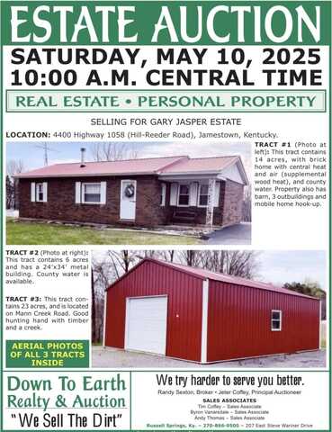 4400 HWY1058, Jamestown, KY 42629