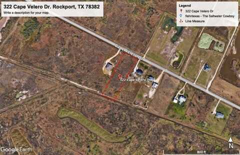 322 Cape Velero Drive, ROCKPORT, TX 78382