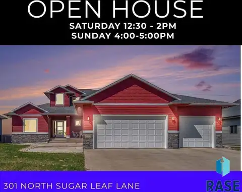 301 N Sugar Leaf Ln, Sioux Falls, SD 57110