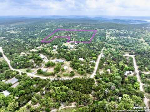 Lot 1 - Goat Hill Rd, Pipe Creek, TX 78063