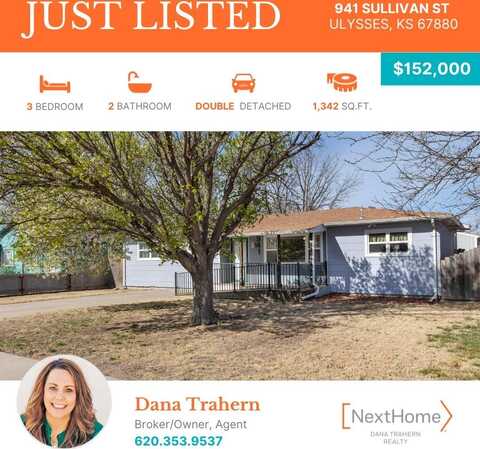 941 North Sullivan Street, Ulysses, KS 67880