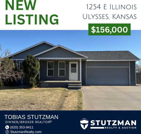 1254 East Illinois, Ulysses, KS 67880