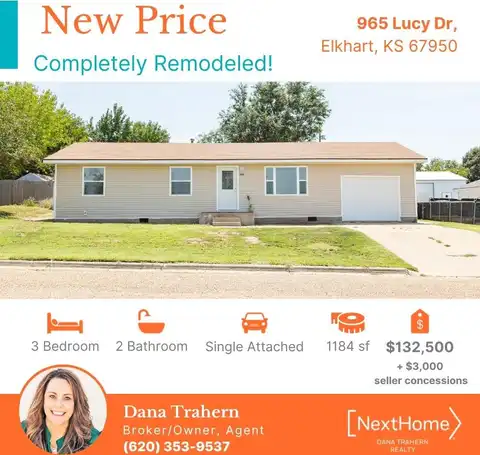 965 Lucy Drive, Elkhart, KS 67950