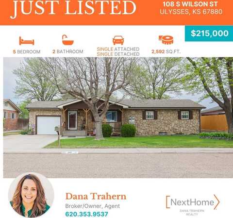 108 South Wilson Street, Ulysses, KS 67880