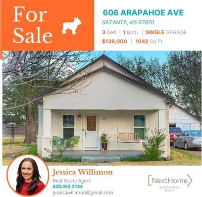 606 Arapahoe Avenue, Satanta, KS 67870