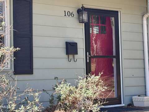 106 Eugene Street, Carrboro, NC 27510