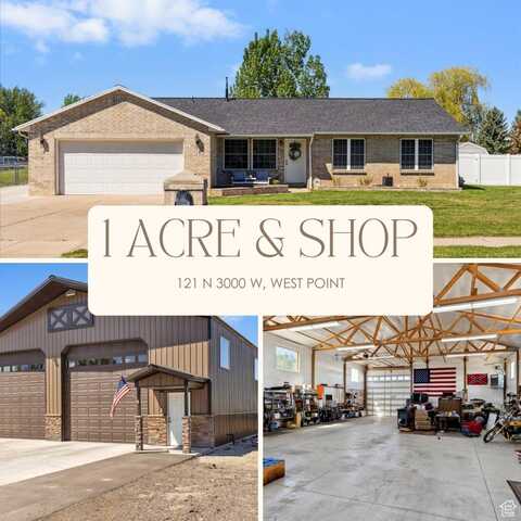 121 N 3000 W, West Point, UT 84015