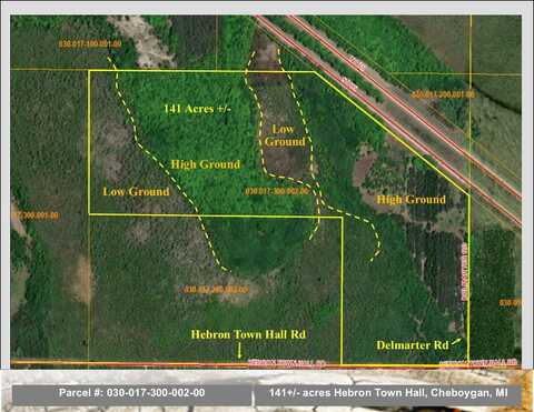 Hebron Town Hall Road, Cheboygan, MI 49721