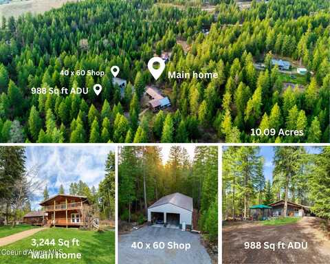 13168 N CLAUSON TRL, Rathdrum, ID 83858