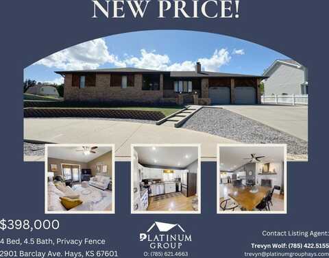 2901 Barclay Dr, Hays, KS 67601